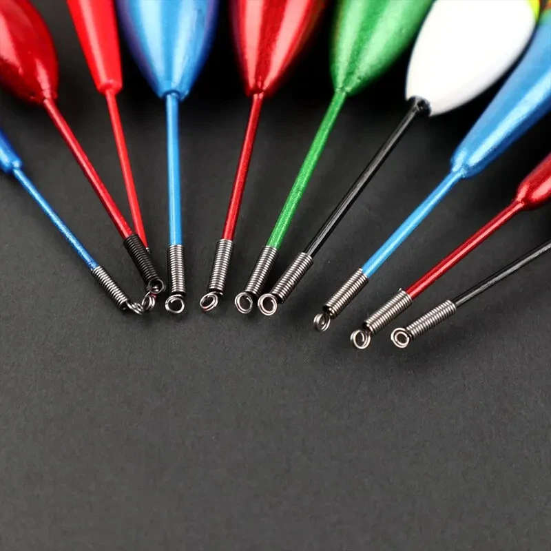 10pcs Mixed Color Foam Fishing Floats Set Fluctuate Bobber Buoy for Freshwater and Saltwater Fishing
