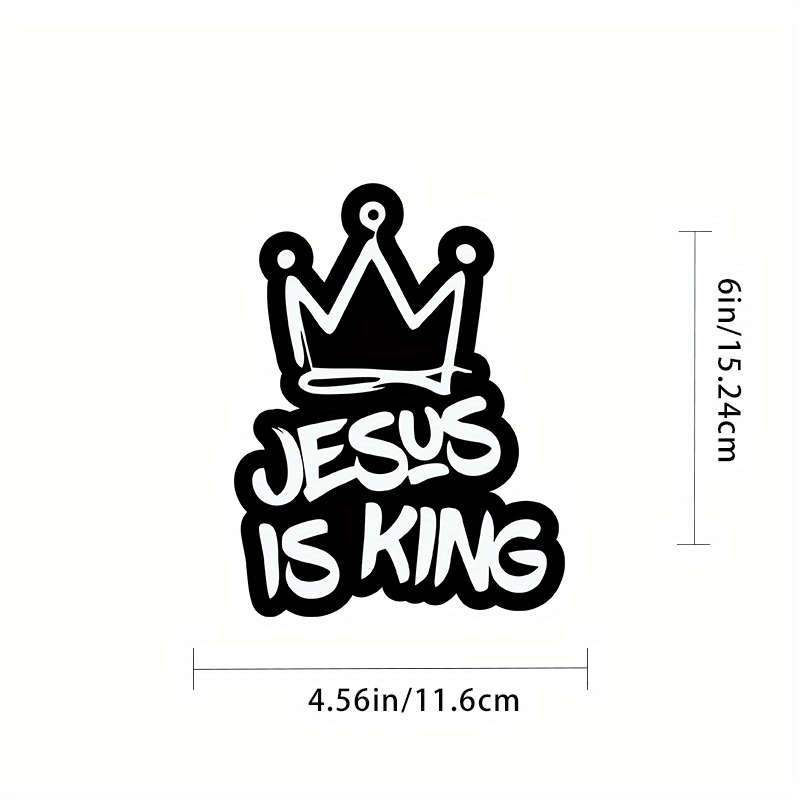 1pc Jesus Christian Themed Stickers
