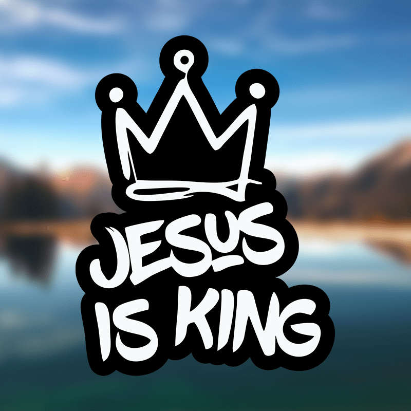 1pc Jesus Christian Themed Stickers