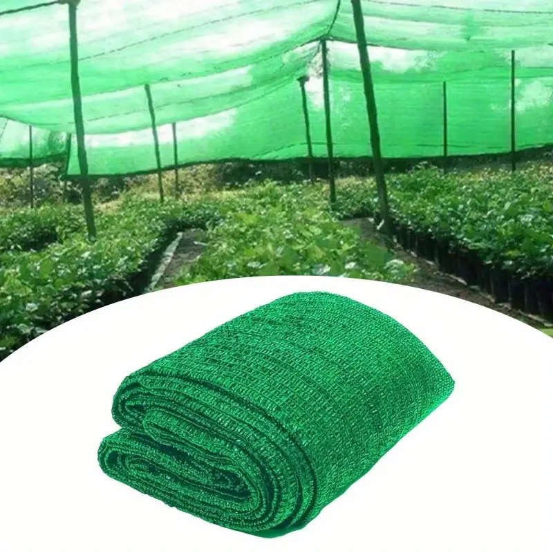 1pc 4x5m Sunblock Mesh Sunshade Sail PE Material UV Resistant Greenhouse Shade Cloth Net Tarp