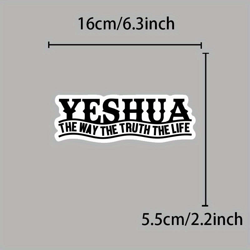 1pc Jesus Christian Themed Stickers