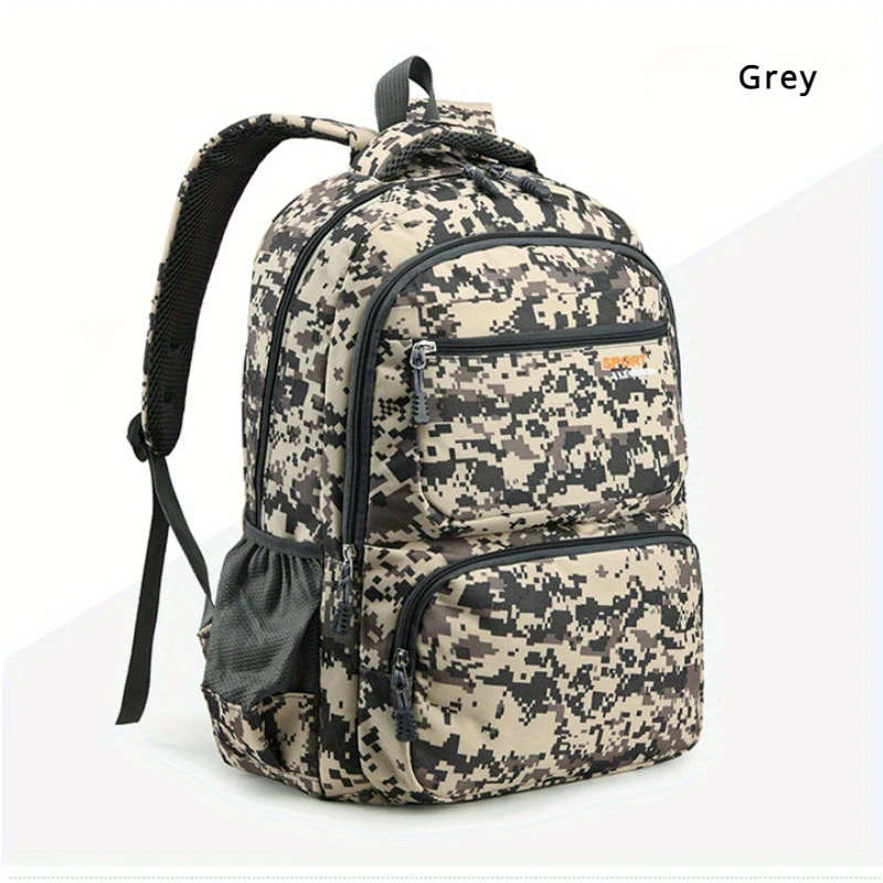 1pc Stylish Camouflage Laptop Backpack Lightweight High Quality 39.62 cm Computer Bag with Multiple