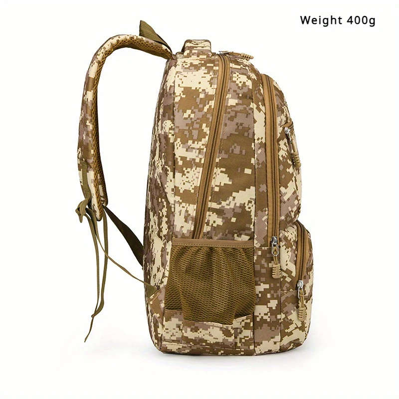 1pc Stylish Camouflage Laptop Backpack Lightweight High Quality 39.62 cm Computer Bag with Multiple