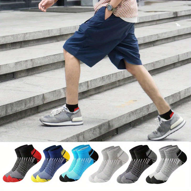 6 Pairs Silvery One Size High Elastic Socks