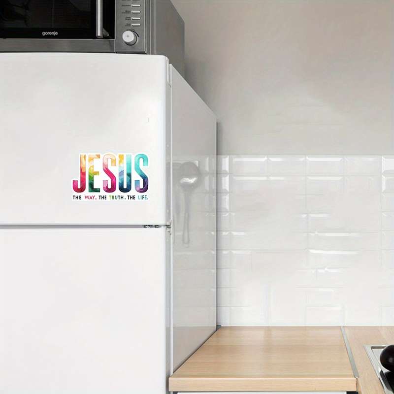 1pc Jesus Christian Themed Stickers