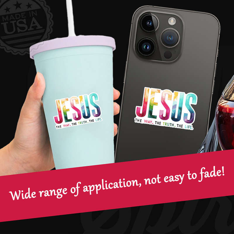 1pc Jesus Christian Themed Stickers