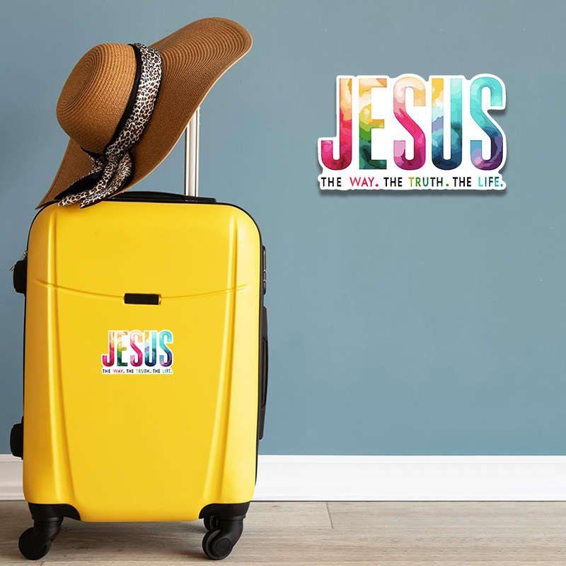 1pc Jesus Christian Themed Stickers