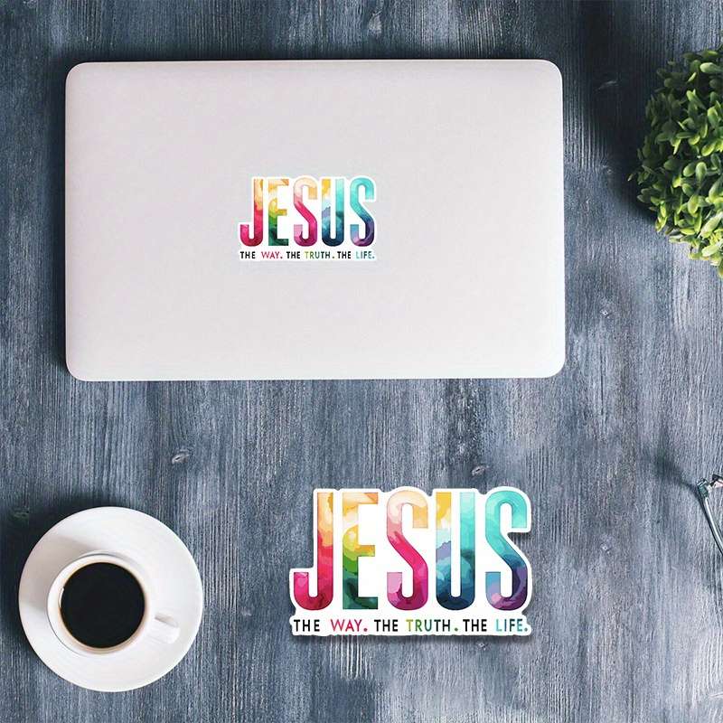 1pc Jesus Christian Themed Stickers