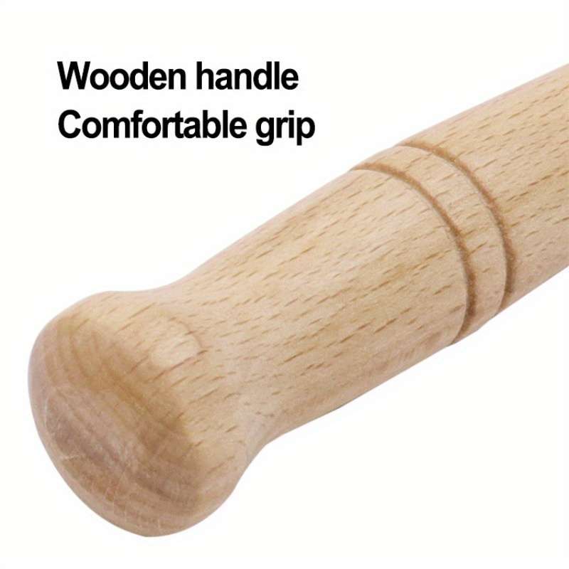 1pc Premium Stainless Steel Bread Knife with Wooden Handle Perfect for Sourdough Baguettes Mor