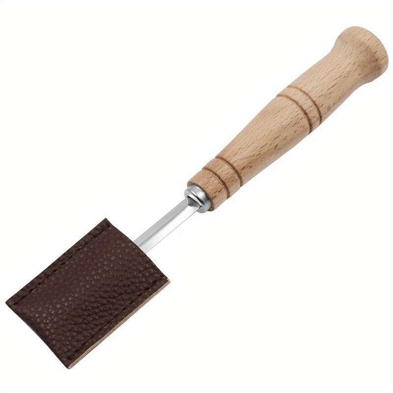 1pc Premium Stainless Steel Bread Knife with Wooden Handle Perfect for Sourdough Baguettes Mor