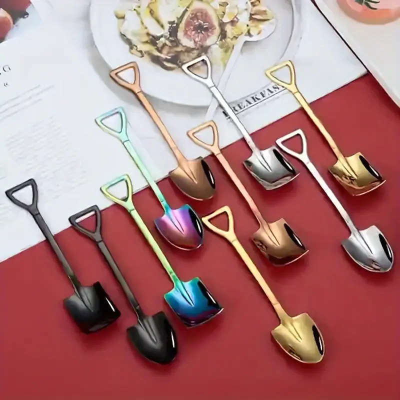10 Pieces Stainless Steel Ice Cream Scoops