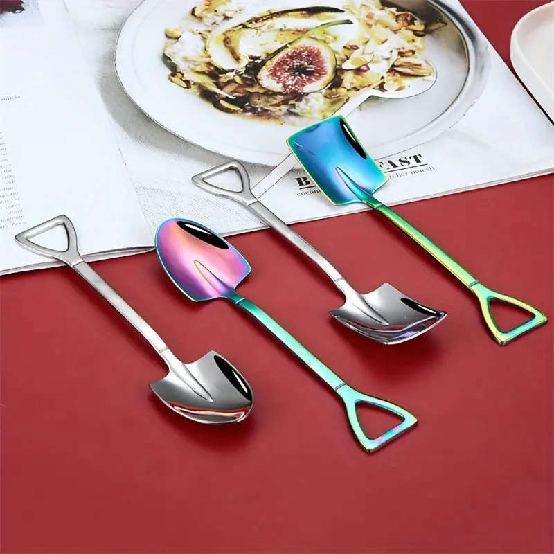 10 Pieces Stainless Steel Ice Cream Scoops