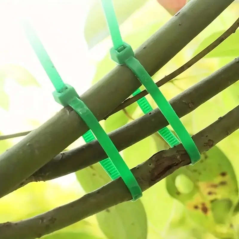 100pcs Garden Cable Tie Plant Wrapping Plant Fixing Garden Care Use Potted Garden Plant Shelf Fixing