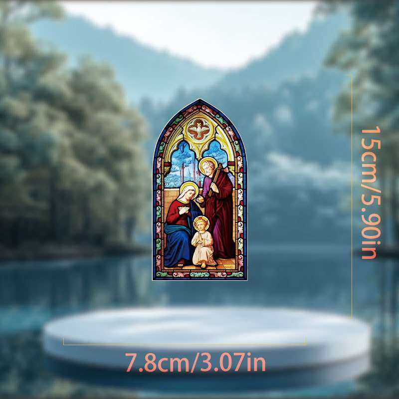 1pc Jesus Christian Themed Stickers