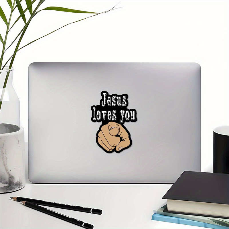 1pc Jesus Christian Themed Stickers