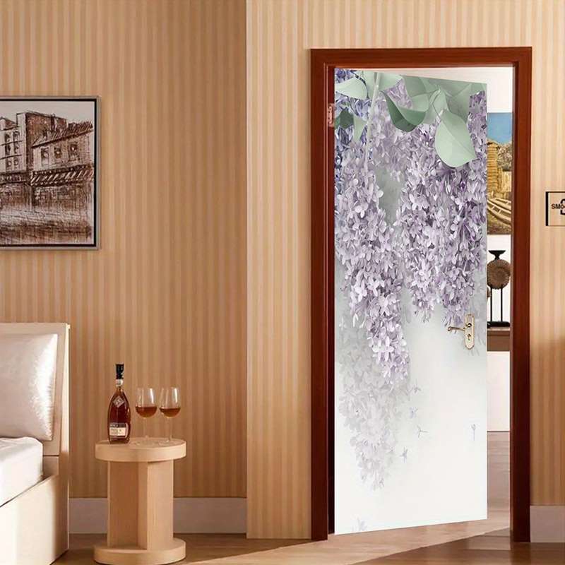 1Pc 95.0x214.88cm Door Window Sticker