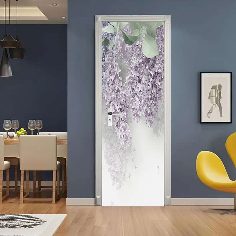 1Pc 95.0x214.88cm Door Window Sticker