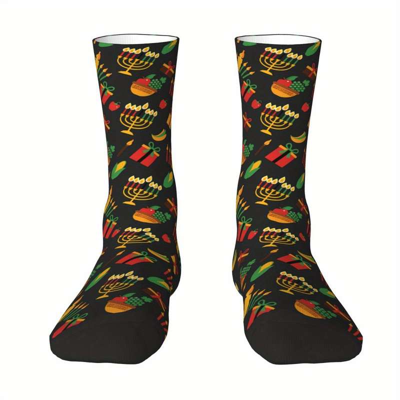 1 Pair Multicolor One Size Socks