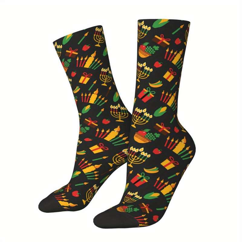 1 Pair Multicolor One Size Socks