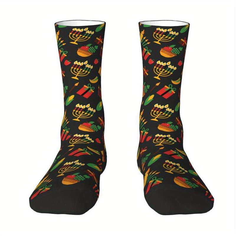 1 Pair Multicolor One Size Socks