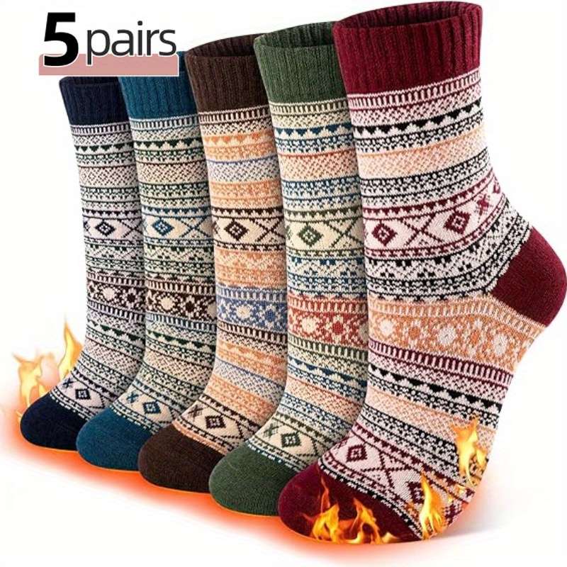 Sock 5 Pairs   Color Mixing  One Size