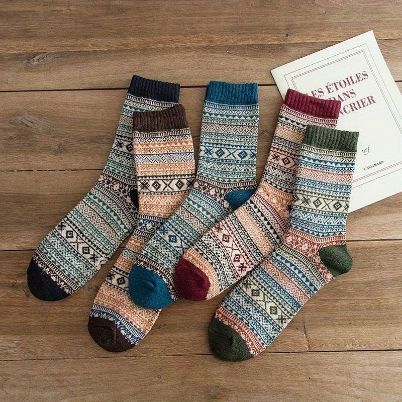 Sock 5 Pairs   Color Mixing  One Size