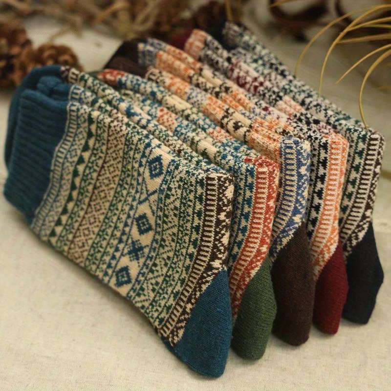 Sock 5 Pairs   Color Mixing  One Size