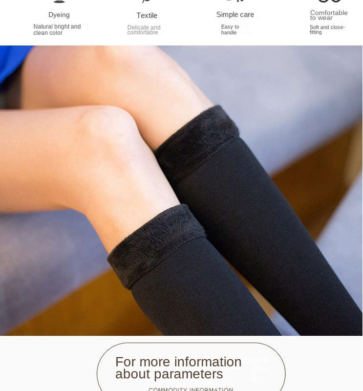 1Pairs Sock Black Long  One Size
