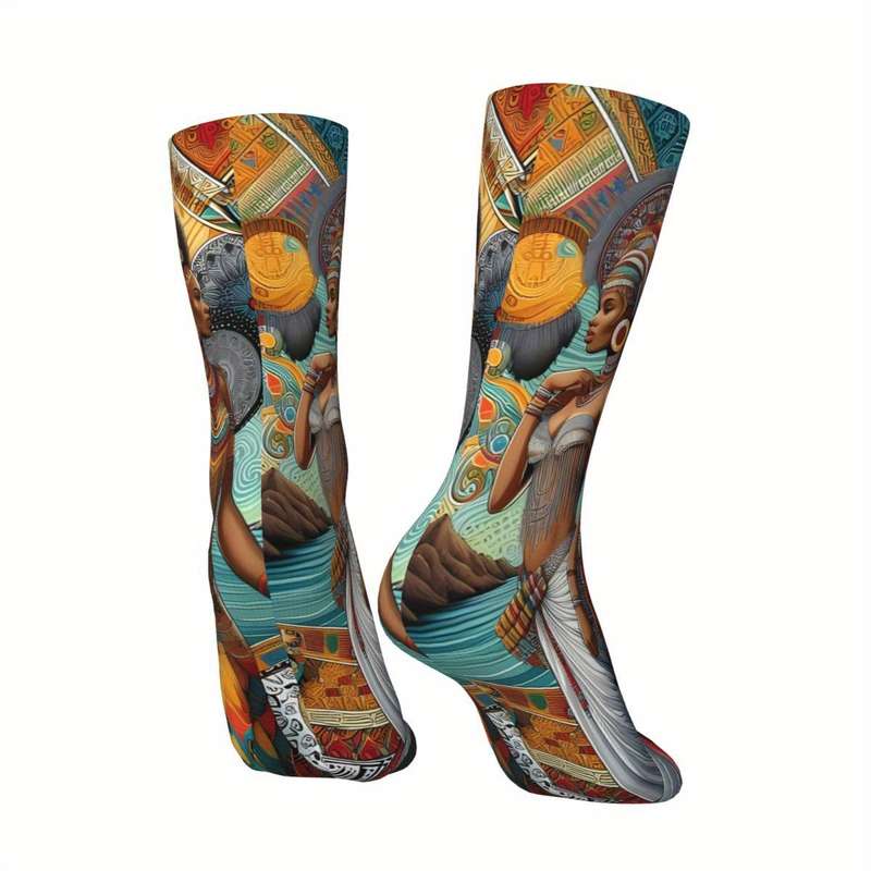 1 Pair Multicolor One Size Socks