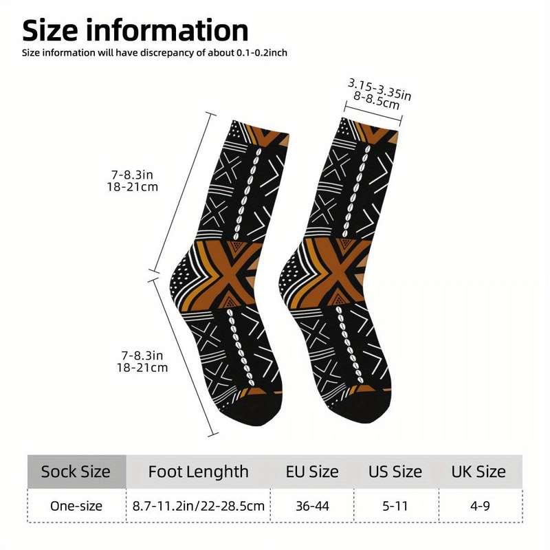 1 Pair Multicolor One Size Socks
