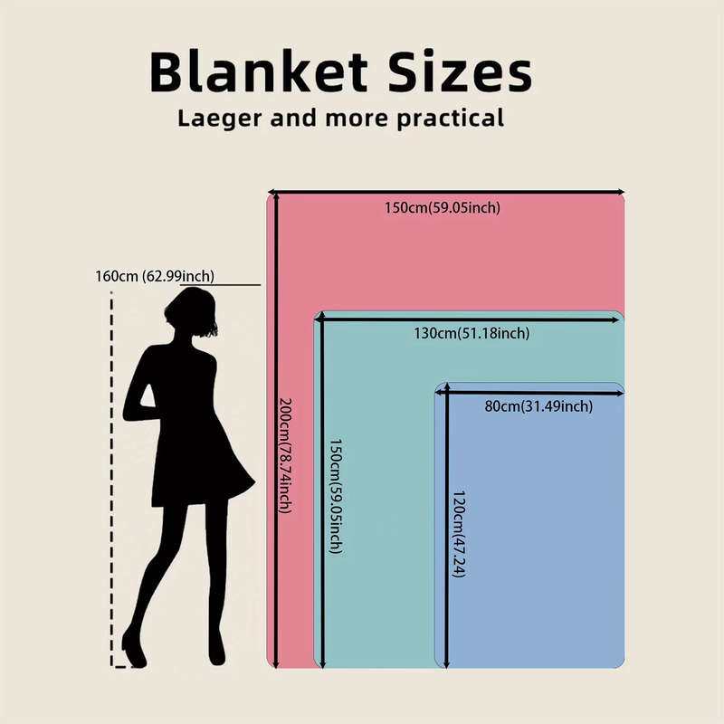 1ps Blanket Size 130X150Cm