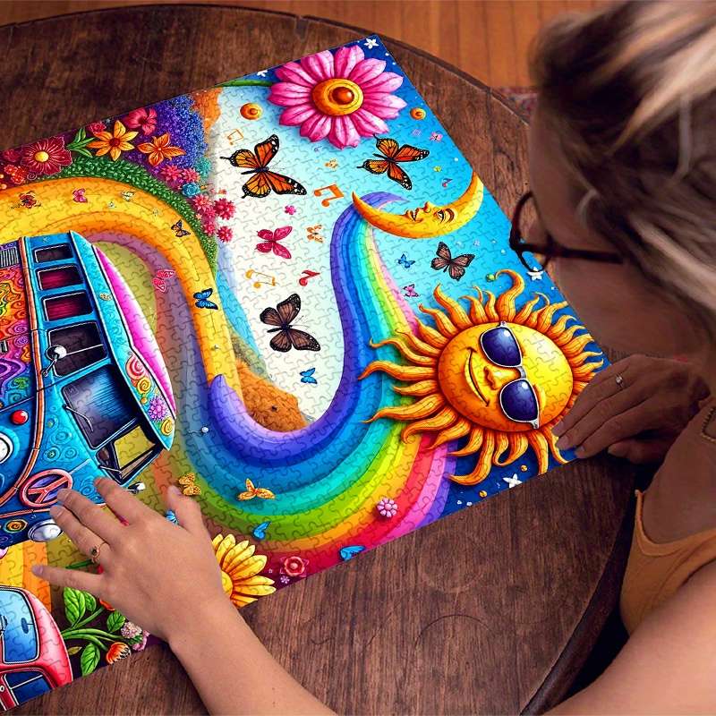 1000 Piece Mini Paper Jigsaw Puzzle