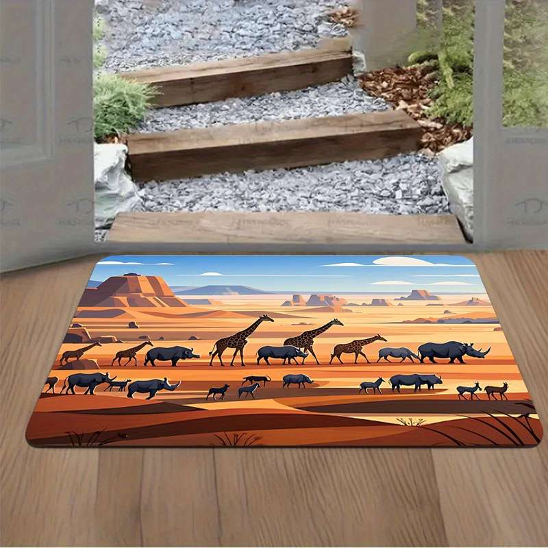 1Pc 19.69x31.50inch 50x80cm Floor Mat