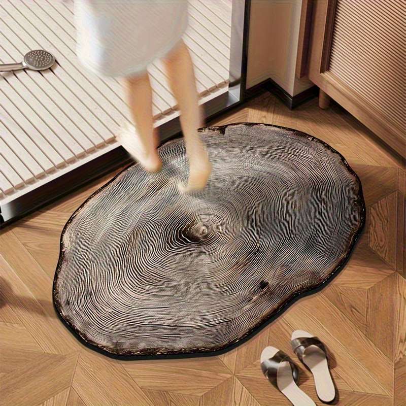 1Pc Grey 40x60cm 15.75x23.662inch Floor Mat