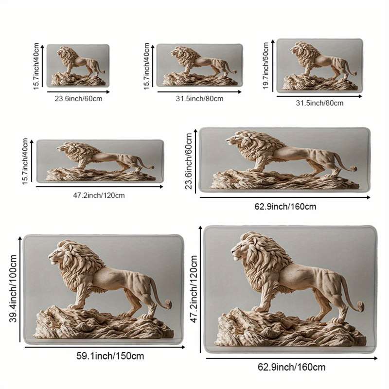 1Pc 60x160cm Floor Mat