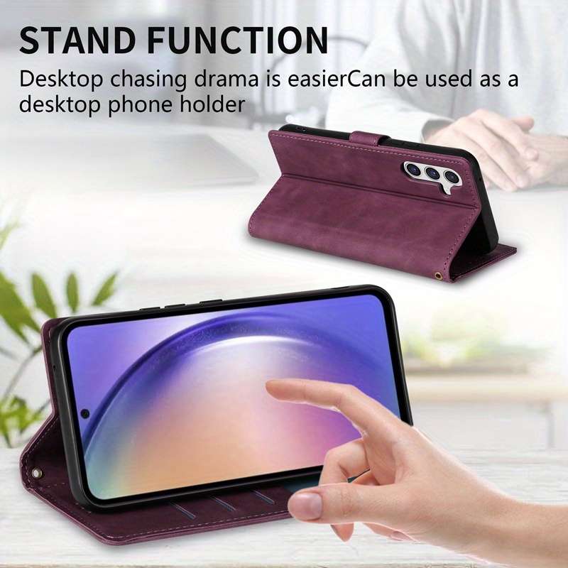 1pc A-Brown For Samsung Galaxy A35 Phone Cases