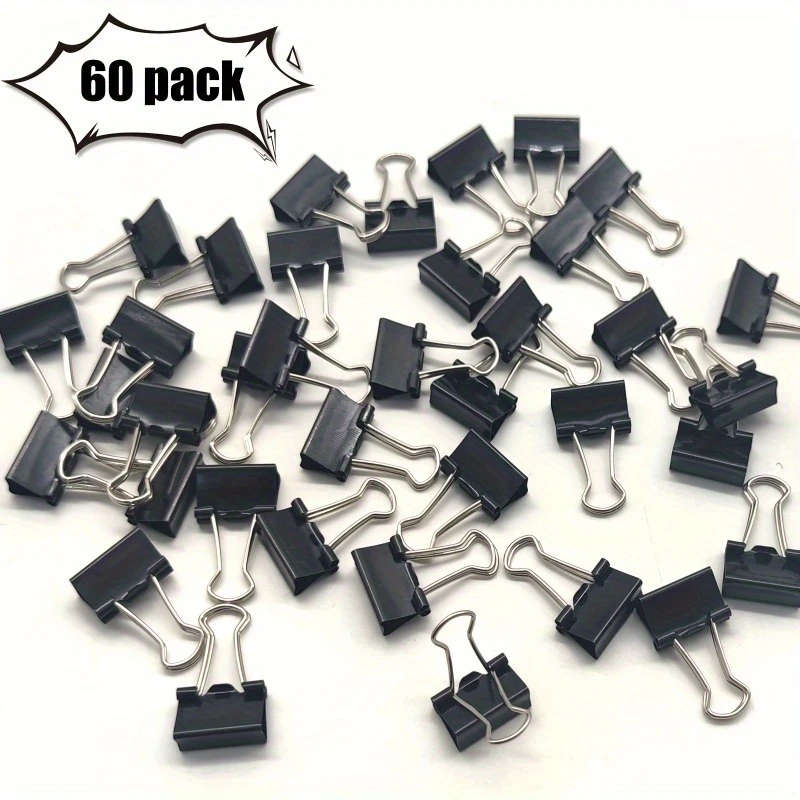 45Pcs Colorful Mini Binder Clips Small Paper Clips For Home School And Office Organization