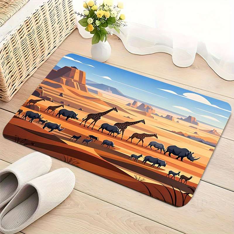 1Pc 19.69x31.50inch 50x80cm Floor Mat