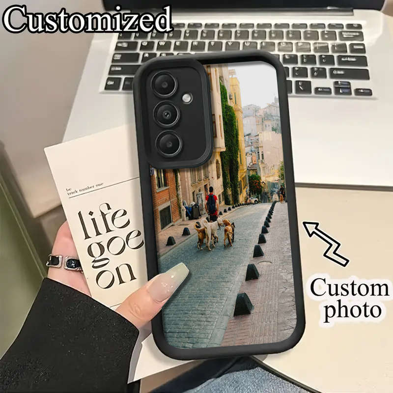 1pc Black For Samsung A26 Phone Cases