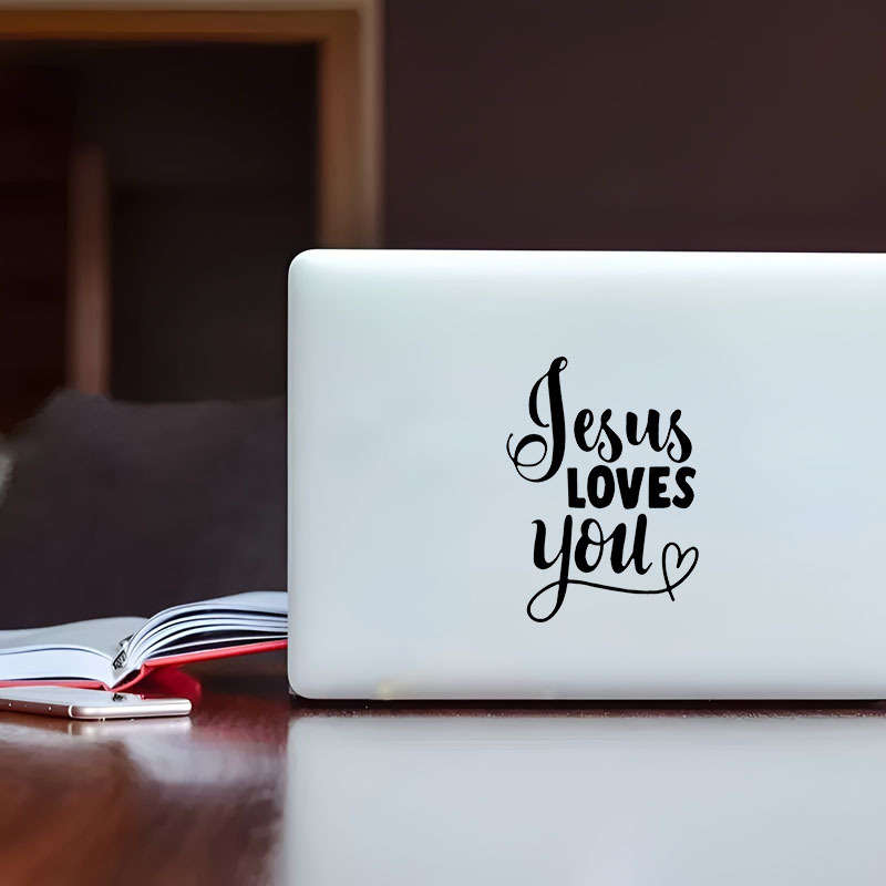 1Piece Jesus Christian Themed Stickers