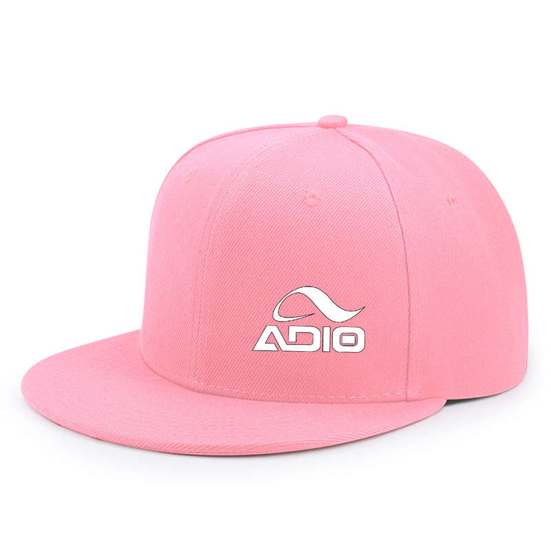 1pc Adjustable Snapback Baseball Cap ADIO1 Urban Chic Sun-Protective Polyester Hat in Black Pur