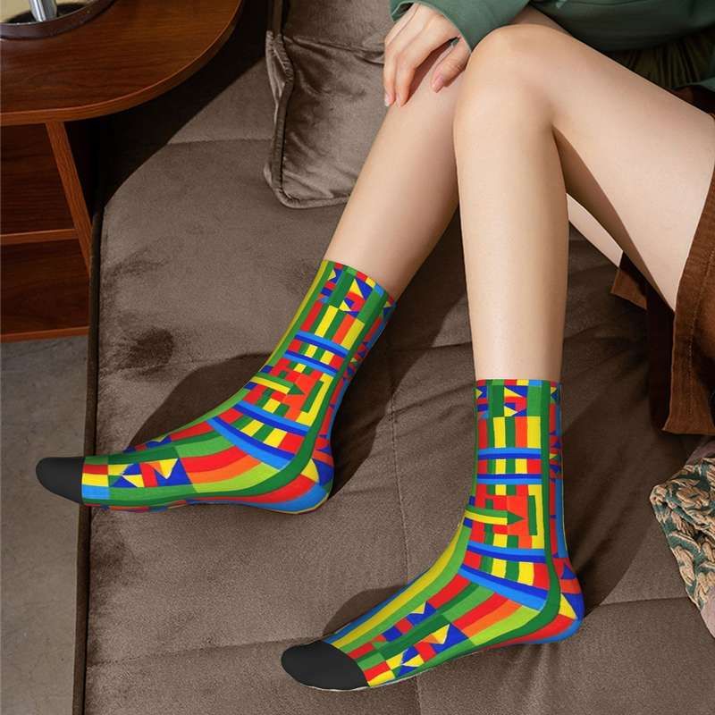 1 Pair Multicolor One Size Socks