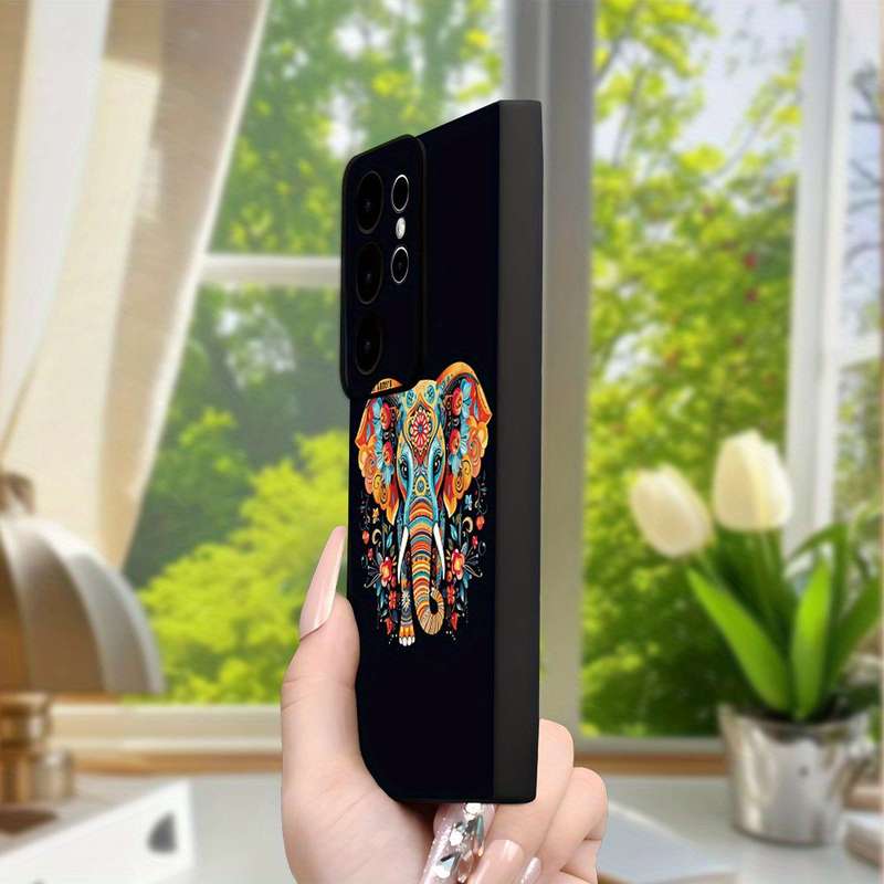 1pc Black For Samsung Galaxy A52 Phone Cases