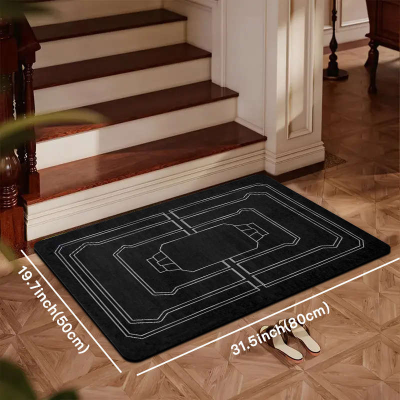 1Pc 50x80cm 19.7x31.5inch Floor Mat