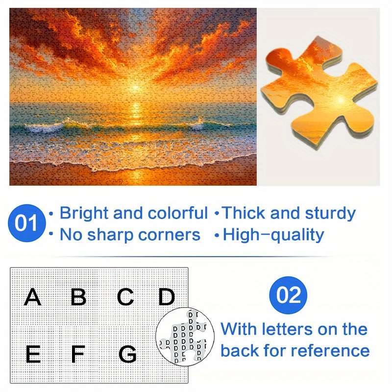 1000 Piece Paper Jigsaw Puzzle For Adults