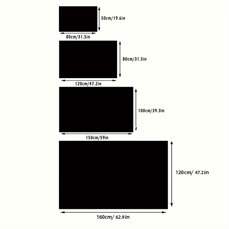 1Pc 47.24x62.99inch 120x160cm Floor Mat