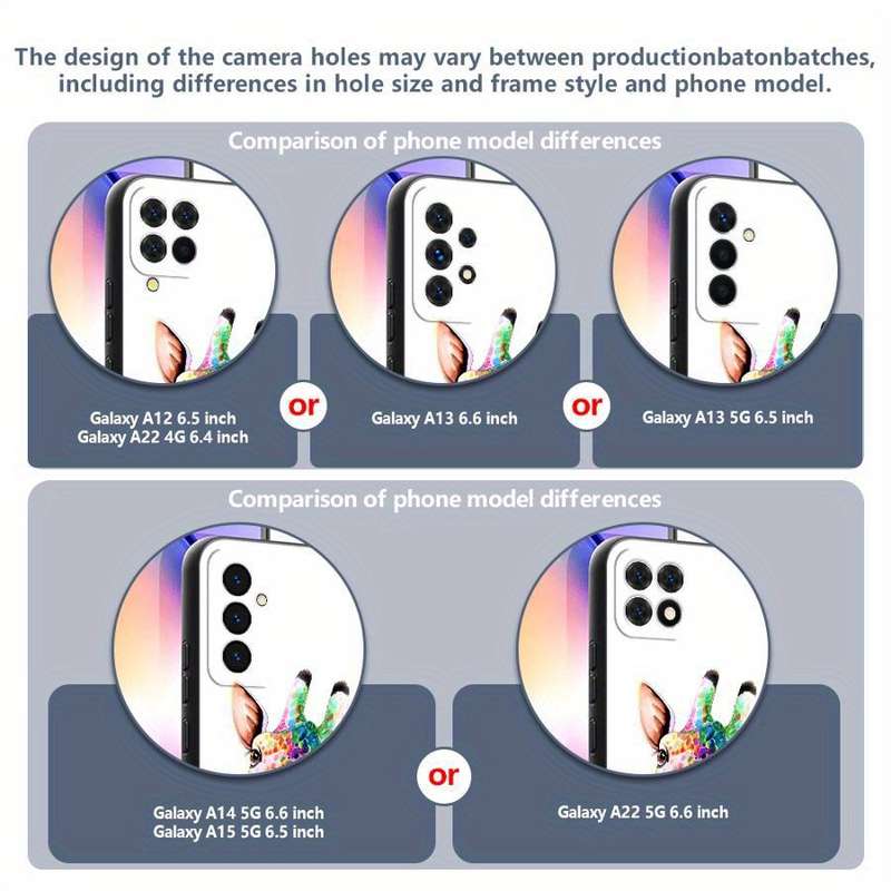 1pc Mixed Color 1 For Samsung Galaxy A52s 5G Phone Cases