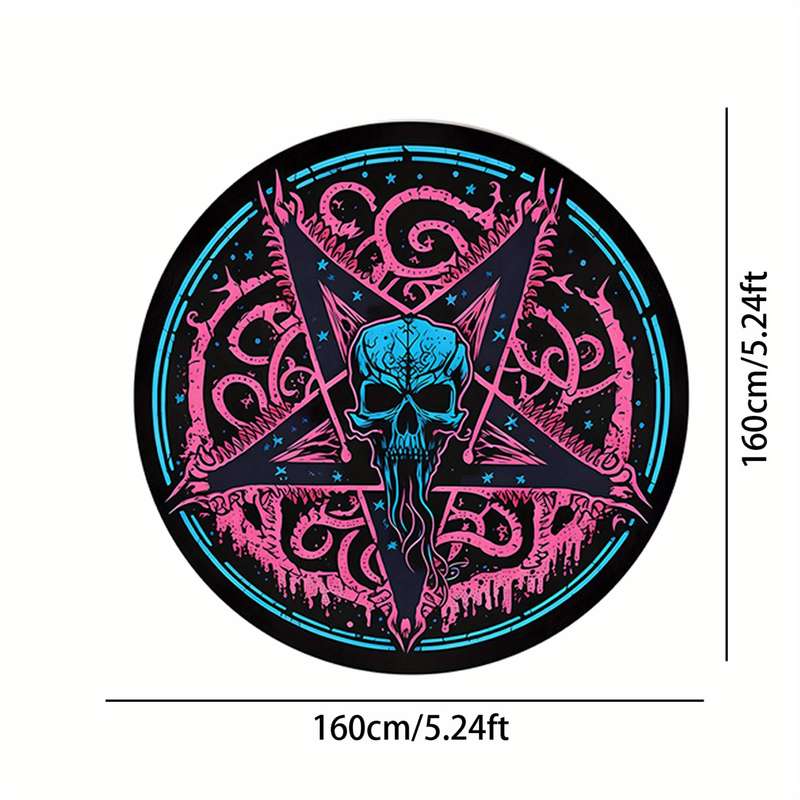 1Pc EV608 160x160cm Floor Mat