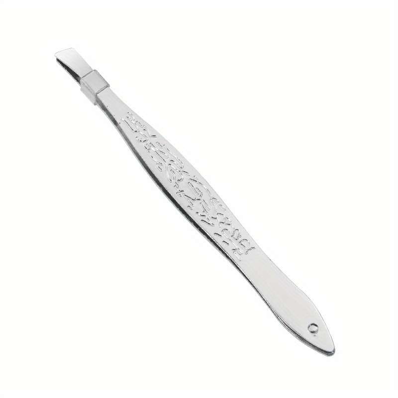 4pcs Stainless Steel Nail Care Kit Professional Manicure  Pedicure Tools Set with Patterned