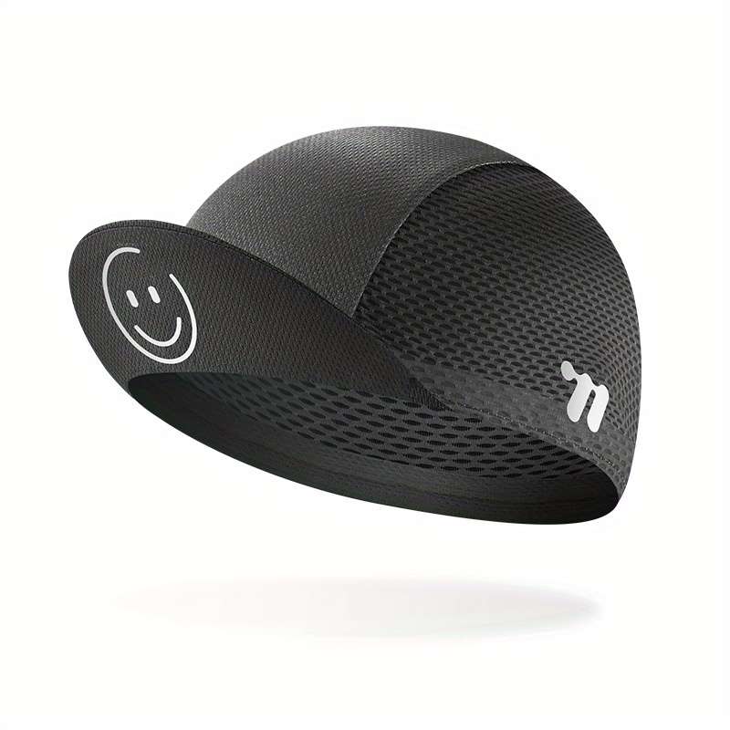 1pc WEST BIKING Quick-Dry Cycling Cap with Brim Breathable Lightweight Sports Hat for Running
